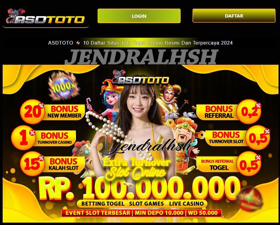 Agen Togel Resmi Terpercaya dan Terbaik di Indonesia