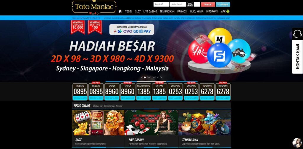 Daftar Togel Ovo Online Terpercaya – Daftar Togel Online Ovo Aman & Mudah